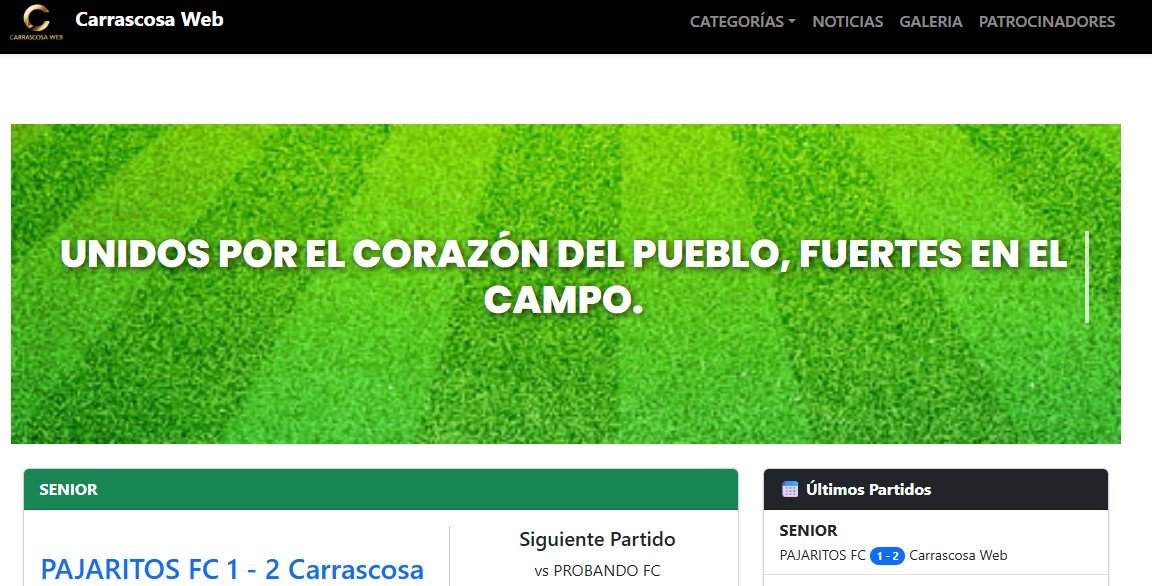 Web fútbol
